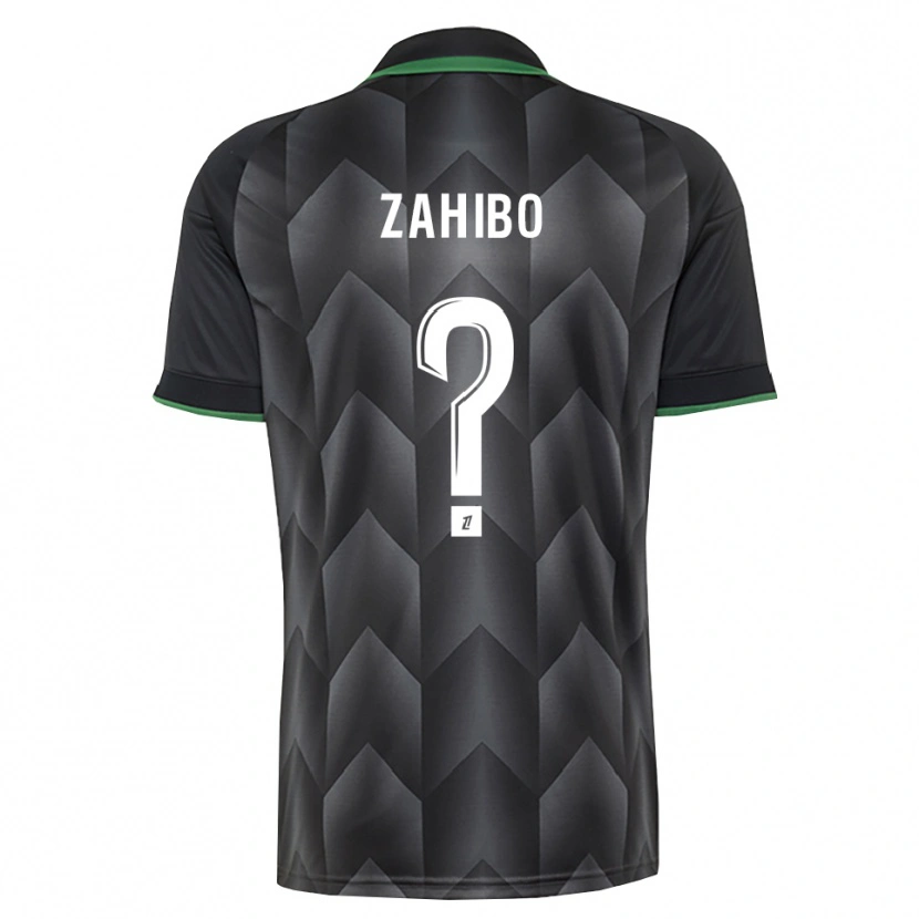 Danxen Niño Camiseta Wesley Zahibo #0 Verde Blanco Negro 2ª Equipación 2026/27 La Camisa