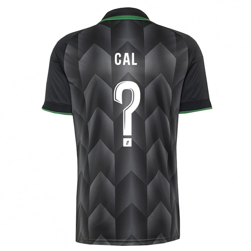 Danxen Niño Camiseta Mathys Cal #0 Verde Blanco Negro 2ª Equipación 2026/27 La Camisa