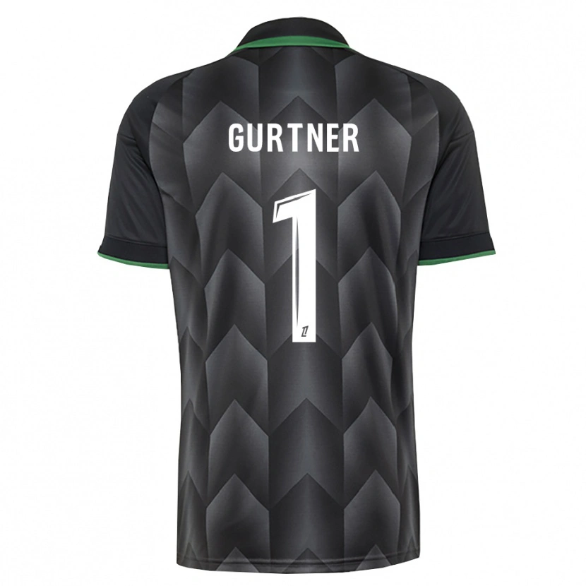 Danxen Niño Camiseta Régis Gurtner #1 Verde Blanco Negro 2ª Equipación 2026/27 La Camisa