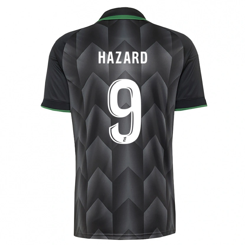 Danxen Niño Camiseta Thorgan Hazard #9 Verde Blanco Negro 2ª Equipación 2026/27 La Camisa