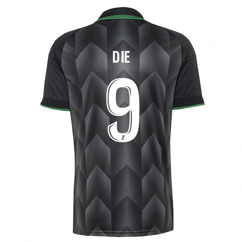 Danxen Niño Camiseta Manassé Die #9 Verde Blanco Negro 2ª Equipación 2026/27 La Camisa