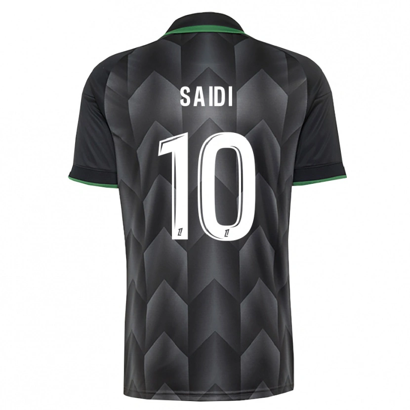 Danxen Niño Camiseta Kahissa Saïdi #10 Verde Blanco Negro 2ª Equipación 2026/27 La Camisa