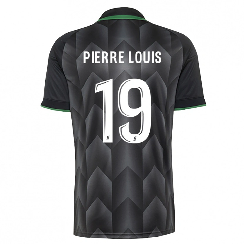 Danxen Niño Camiseta Dayana Pierre-Louis #19 Verde Blanco Negro 2ª Equipación 2026/27 La Camisa
