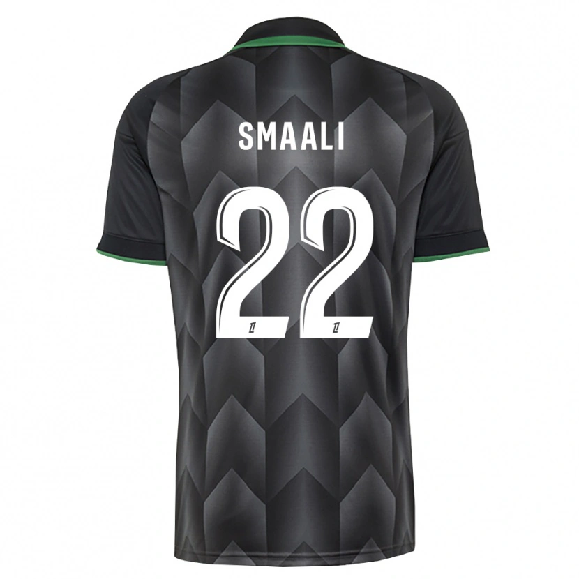 Danxen Niño Camiseta Emma Smaali #22 Verde Blanco Negro 2ª Equipación 2026/27 La Camisa