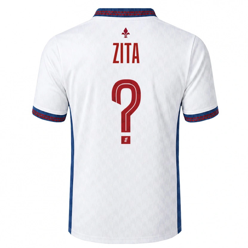 Danxen Niño Camiseta Kisley Zita #0 Rojo Blanco Azul 2ª Equipación 2026/27 La Camisa