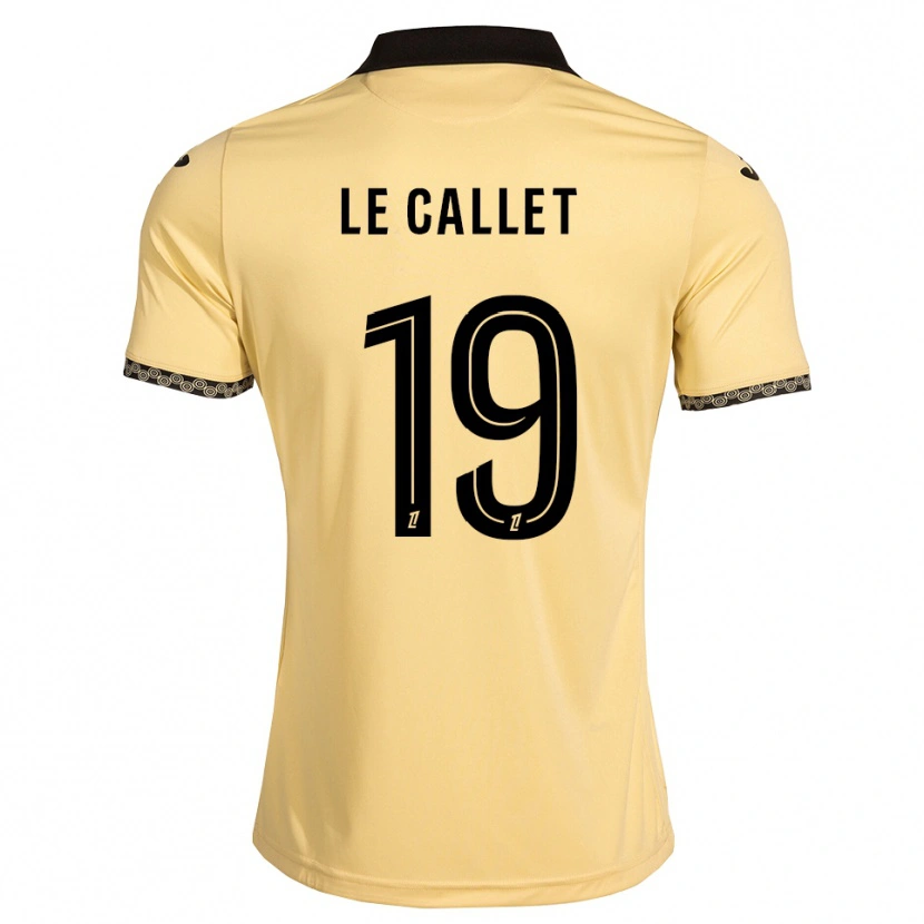 Danxen Niño Camiseta Tiago Le Callet #19 Blanco Navajo Negro 2ª Equipación 2026/27 La Camisa