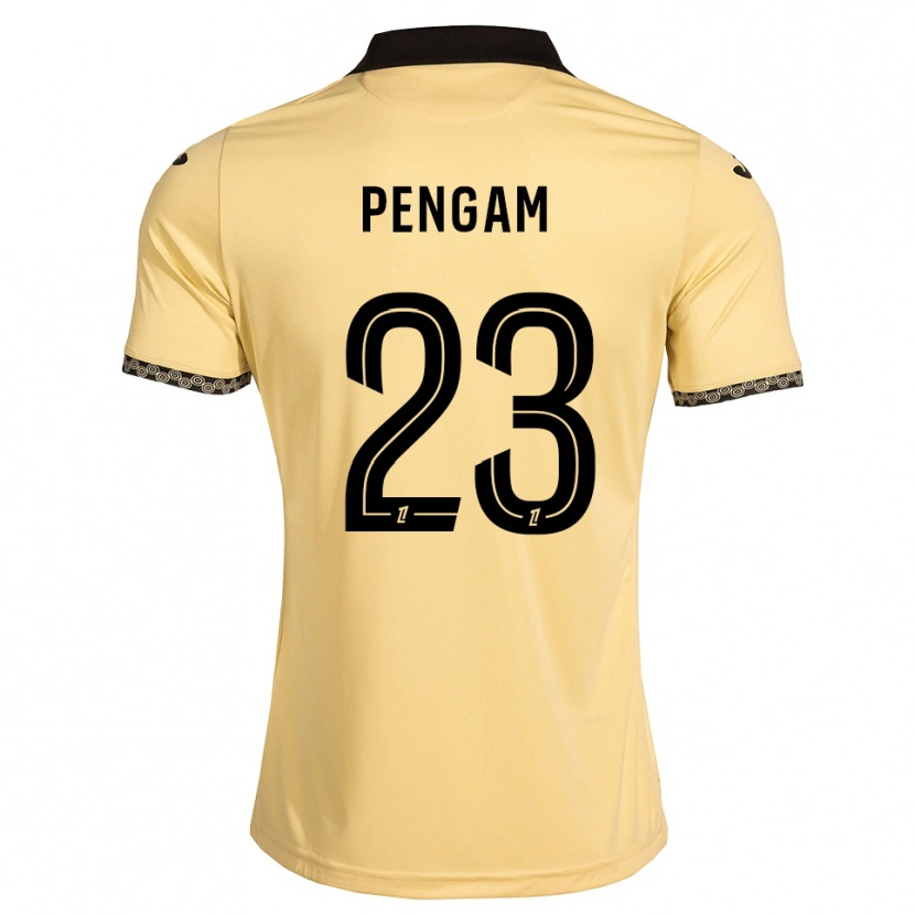 Danxen Niño Camiseta Imran Pengam #23 Blanco Navajo Negro 2ª Equipación 2026/27 La Camisa