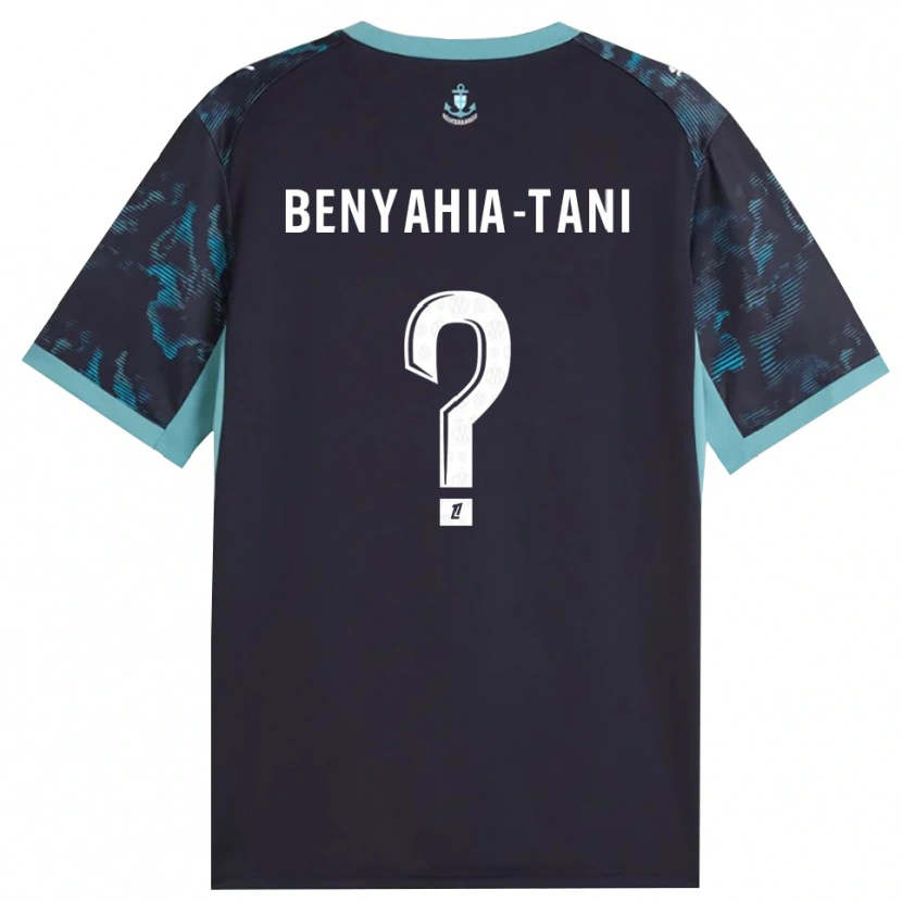 Danxen Niño Camiseta Aylan Benyahia-Tani #0 Turquesa Pálido Blanco Negro 2ª Equipación 2026/27 La Camisa