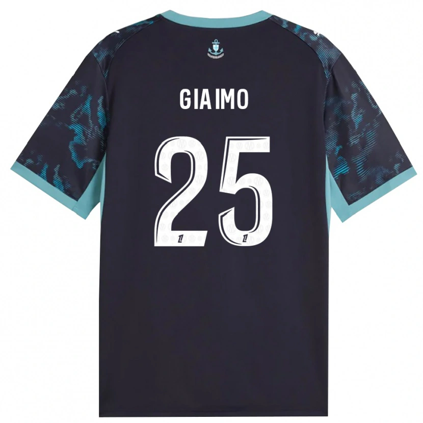 Danxen Niño Camiseta Carla Giaimo #25 Turquesa Pálido Blanco Negro 2ª Equipación 2026/27 La Camisa