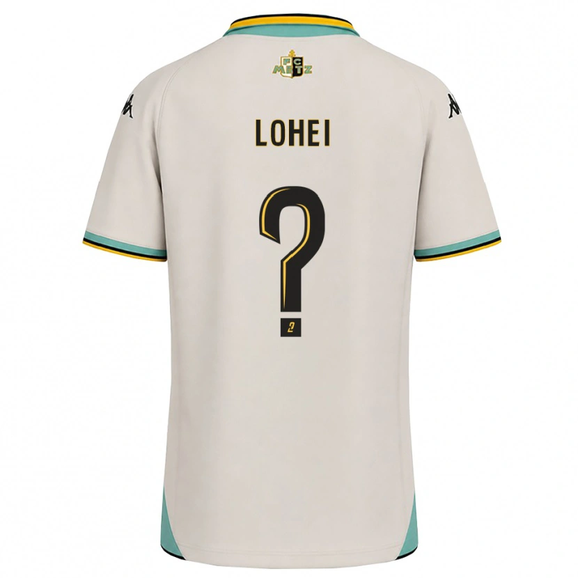 Danxen Niño Camiseta Fabio Lohei #0 Blanco Floral Negro 2ª Equipación 2026/27 La Camisa