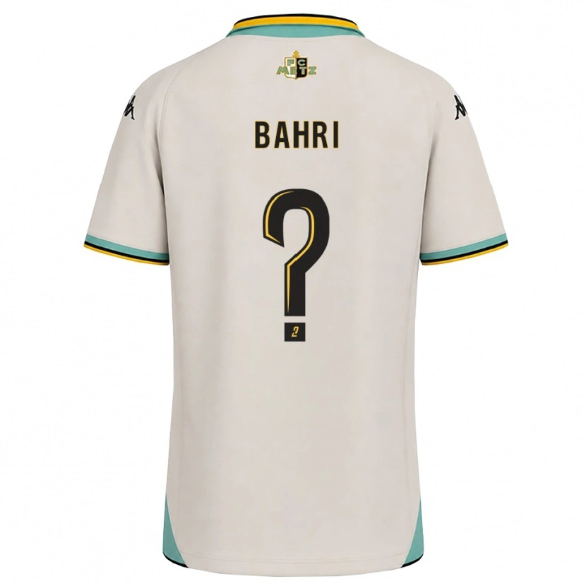 Danxen Niño Camiseta Wassim Bahri #0 Blanco Floral Negro 2ª Equipación 2026/27 La Camisa
