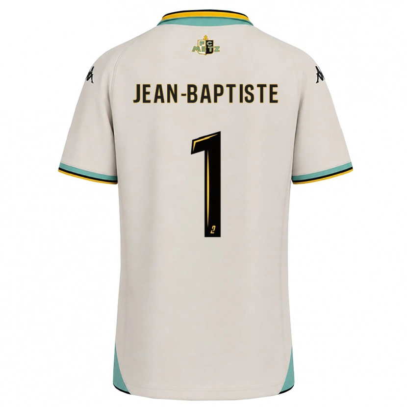 Danxen Niño Camiseta Romain Jean-Baptiste #1 Blanco Floral Negro 2ª Equipación 2026/27 La Camisa