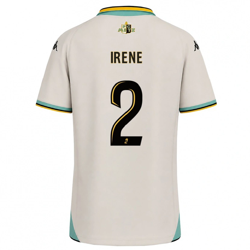 Danxen Niño Camiseta Evan Irene #2 Blanco Floral Negro 2ª Equipación 2026/27 La Camisa