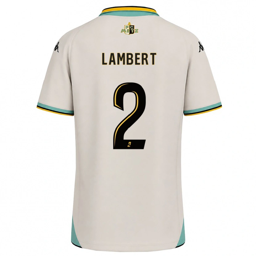 Danxen Niño Camiseta Anaïs Lambert #2 Blanco Floral Negro 2ª Equipación 2026/27 La Camisa