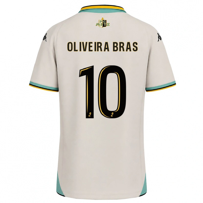 Danxen Niño Camiseta Luisa Oliveira Bras #10 Blanco Floral Negro 2ª Equipación 2026/27 La Camisa
