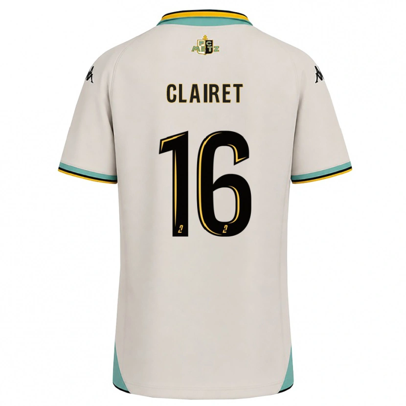 Danxen Niño Camiseta Duncan Clairet #16 Blanco Floral Negro 2ª Equipación 2026/27 La Camisa
