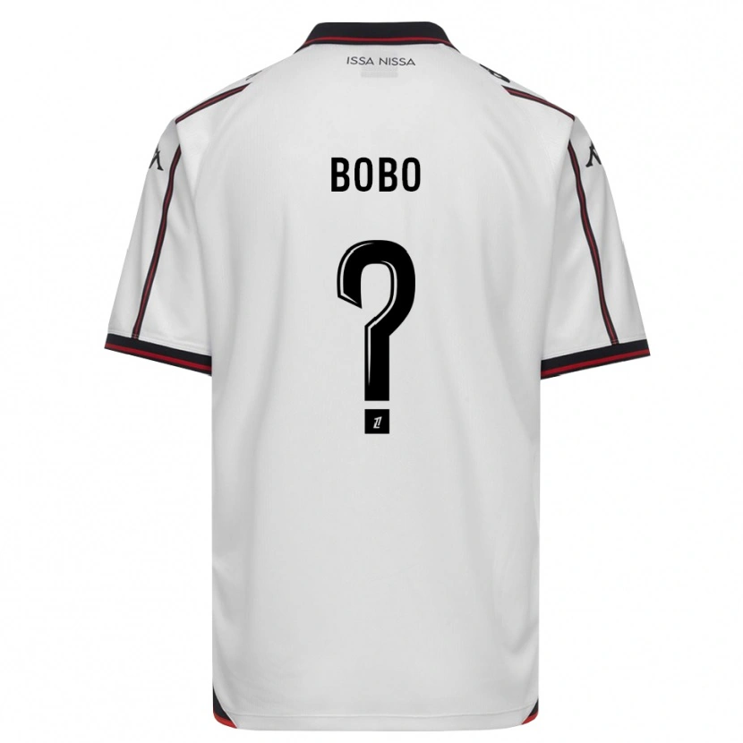 Danxen Niño Camiseta Ethan Bobo #0 Negro Blanco 2ª Equipación 2026/27 La Camisa