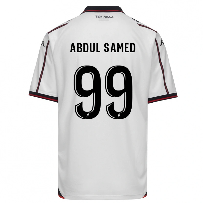 Danxen Niño Camiseta Salis Abdul Samed #99 Negro Blanco 2ª Equipación 2026/27 La Camisa