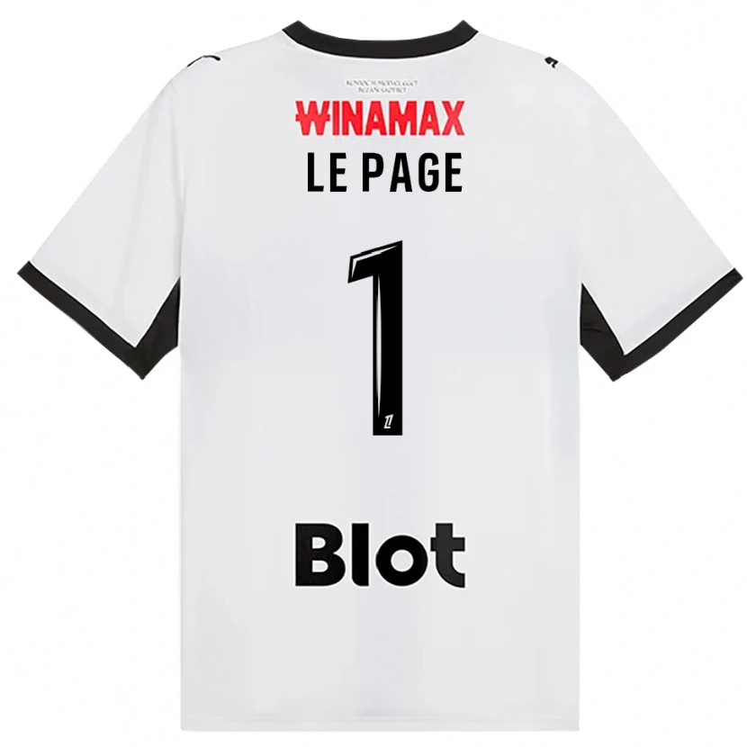 Danxen Niño Camiseta Noé Le Page #1 Negro Blanco Rojo 2ª Equipación 2026/27 La Camisa