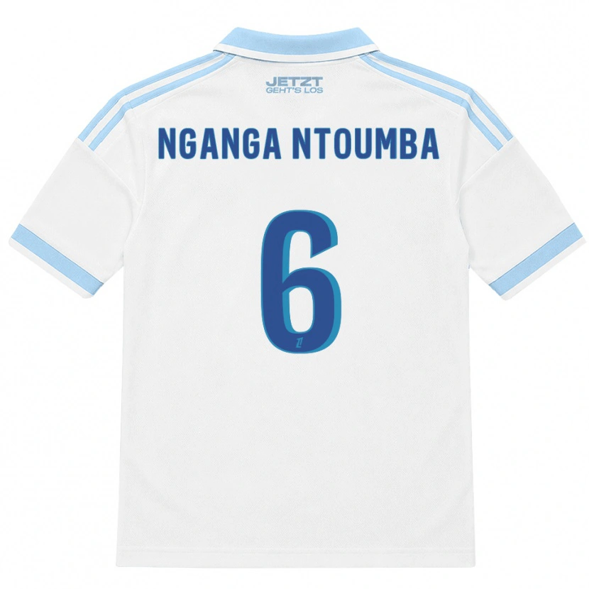 Danxen Niño Camiseta Monfils Nganga Ntoumba #6 Azul Cielo Claro Blanco Rojo 2ª Equipación 2026/27 La Camisa