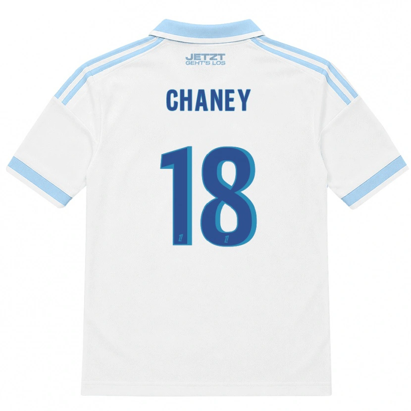 Danxen Niño Camiseta Amanda Chaney #18 Azul Cielo Claro Blanco Rojo 2ª Equipación 2026/27 La Camisa