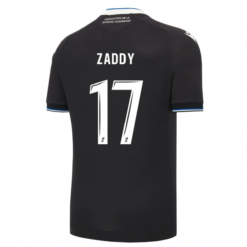 Danxen Niño Camiseta Yvan Zaddy #17 Negro Azul Blanco 2ª Equipación 2026/27 La Camisa