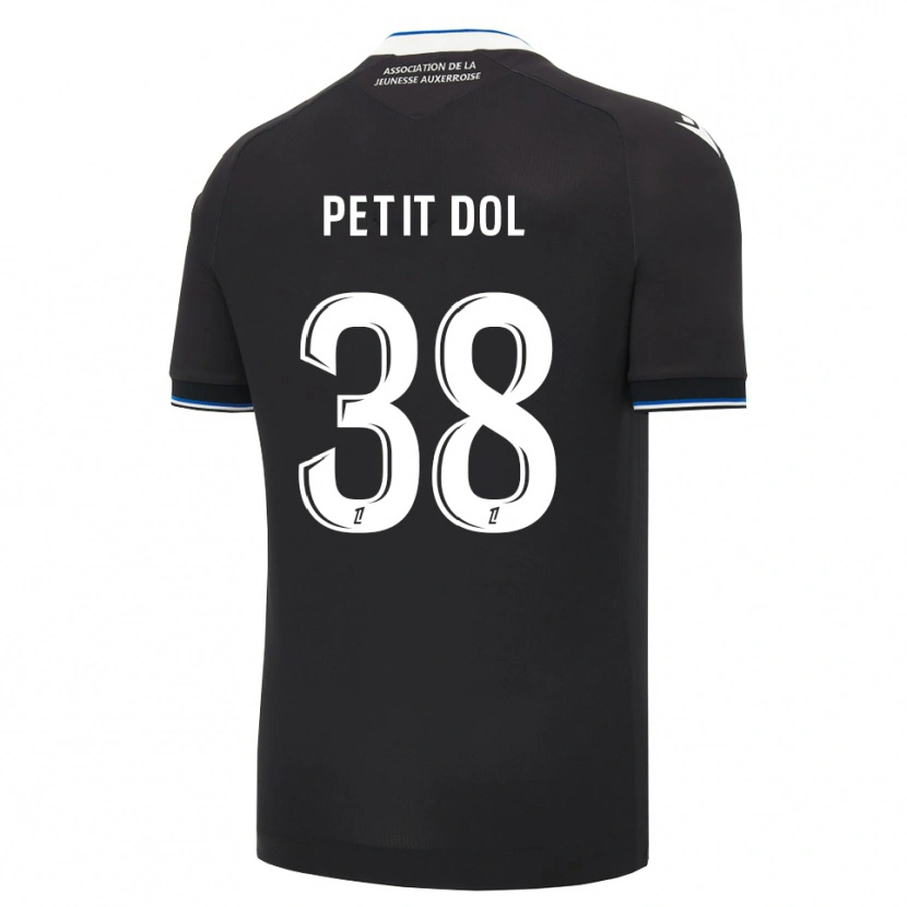 Danxen Niño Camiseta Alvin Petit Dol #38 Negro Azul Blanco 2ª Equipación 2026/27 La Camisa