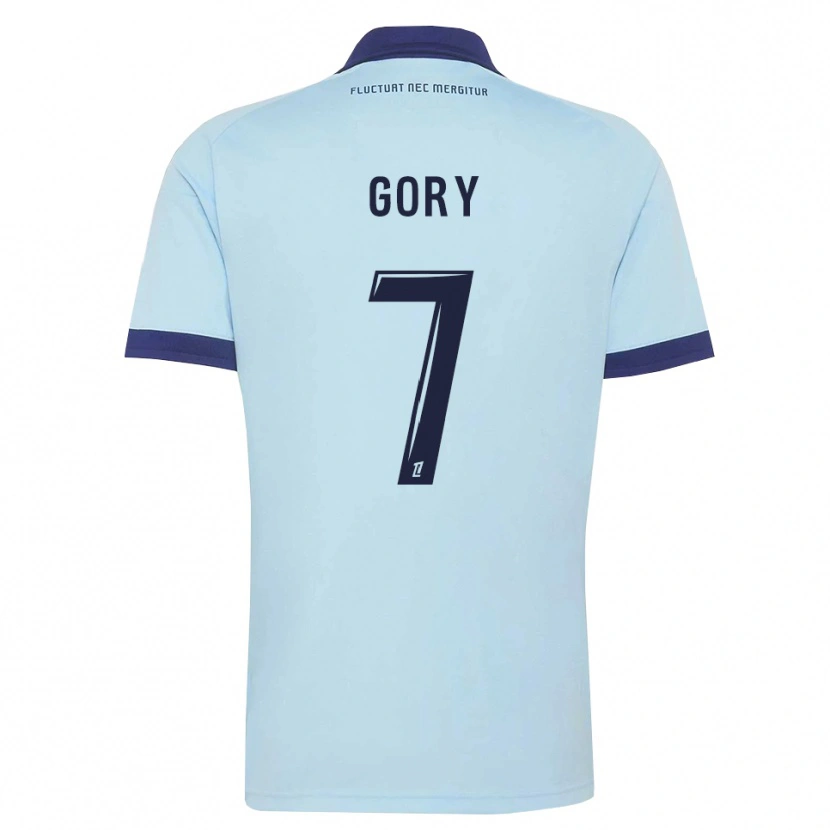 Danxen Niño Camiseta Alimami Gory #7 Azul Aciano Negro 2ª Equipación 2026/27 La Camisa