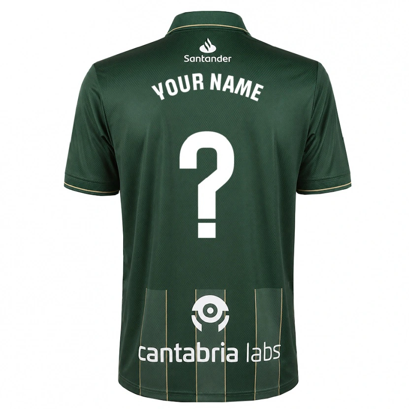 Danxen Niño Camiseta Su Nombre #0 Gris Pizarra Oscuro Blanco 2ª Equipación 2026/27 La Camisa