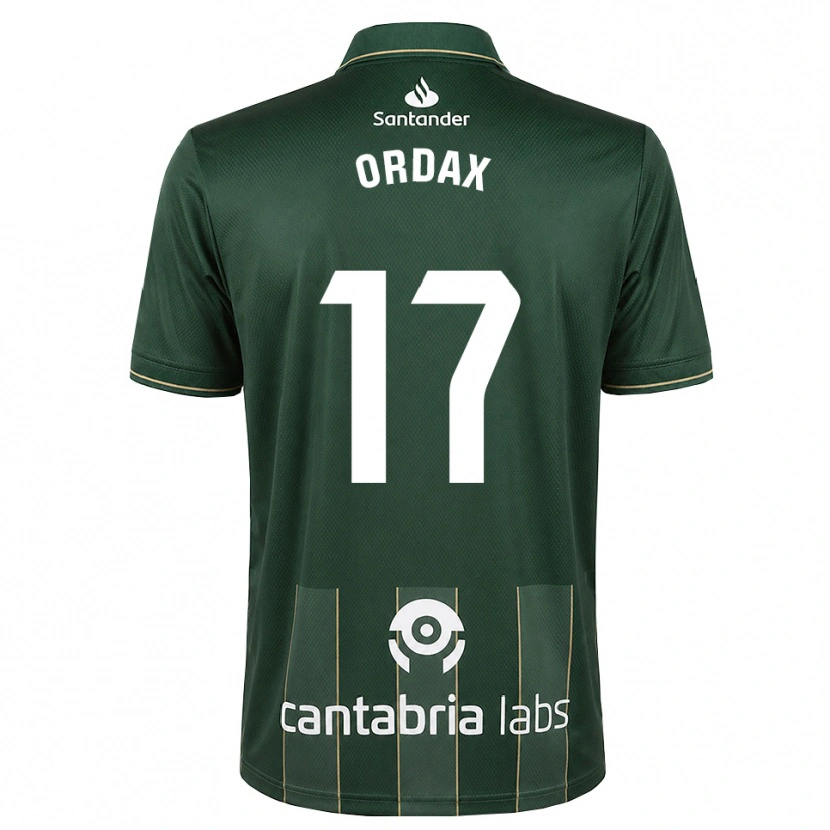 Danxen Niño Camiseta Naiara Ordax Ibáñez #17 Gris Pizarra Oscuro Blanco 2ª Equipación 2026/27 La Camisa