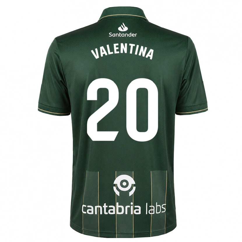 Danxen Niño Camiseta Valentina Lucumi Montoya #20 Gris Pizarra Oscuro Blanco 2ª Equipación 2026/27 La Camisa