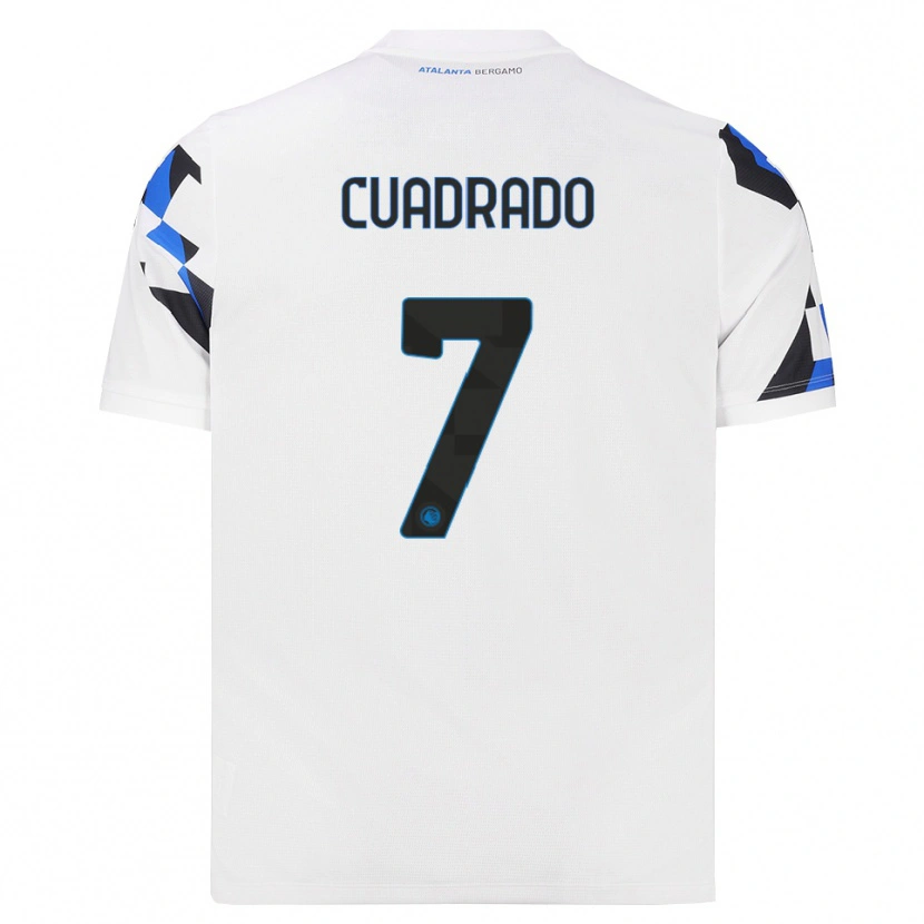 Danxen Niño Camiseta Juan Cuadrado #7 Blanco Rojo Azul 2ª Equipación 2026/27 La Camisa