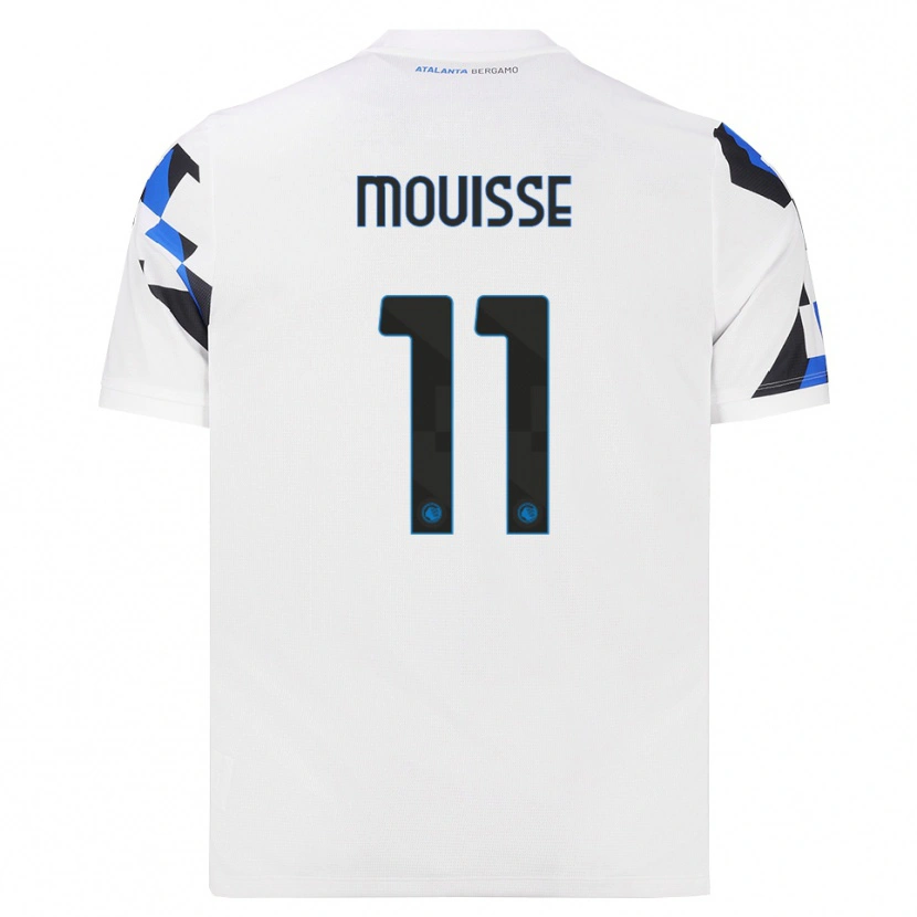 Danxen Niño Camiseta Giuseppe Mouisse #11 Blanco Rojo Azul 2ª Equipación 2026/27 La Camisa