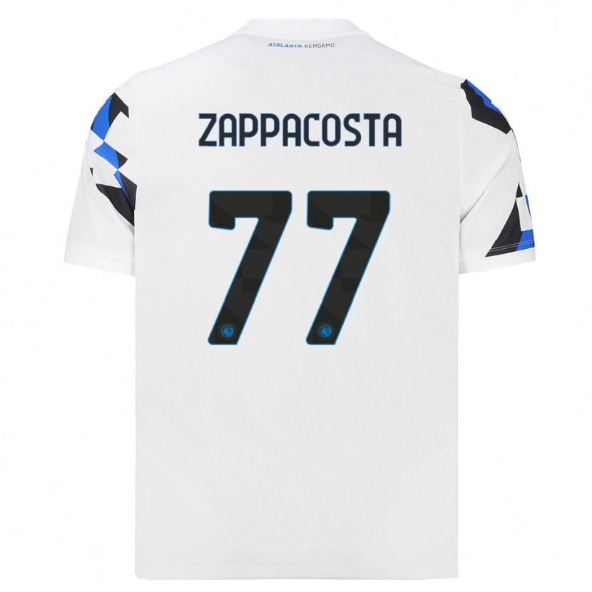 Danxen Niño Camiseta Davide Zappacosta #77 Blanco Rojo Azul 2ª Equipación 2026/27 La Camisa