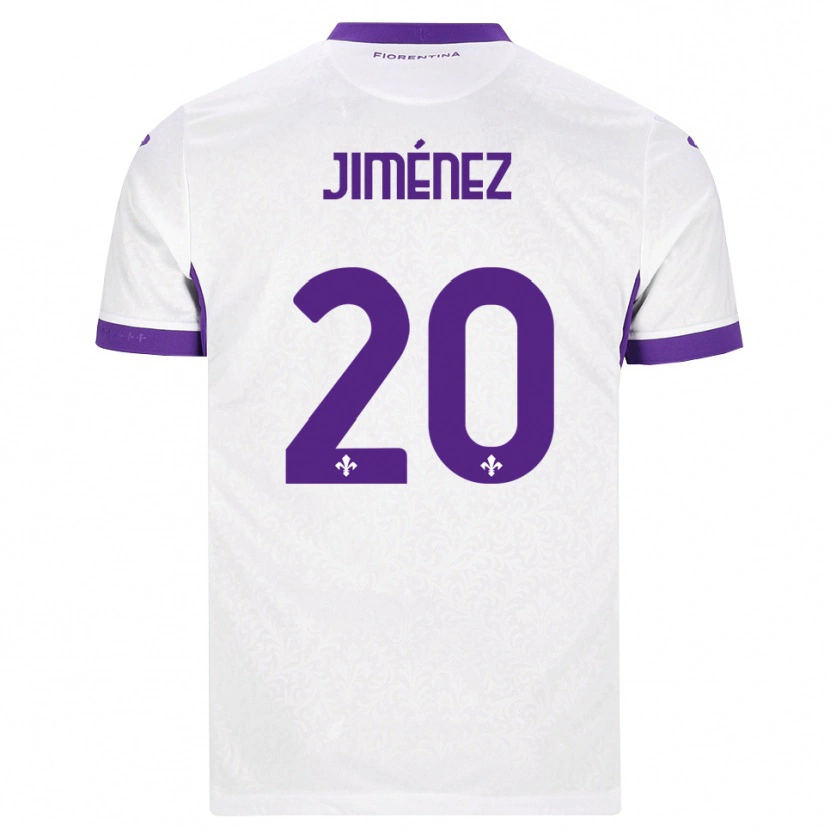 Danxen Niño Camiseta Álex Jiménez #20 Blanco Morado 2ª Equipación 2026/27 La Camisa