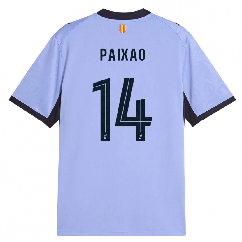 Danxen Niño Camiseta Igor Paixão #14 Lavanda Negro Equipación Tercera 2026/27 La Camisa