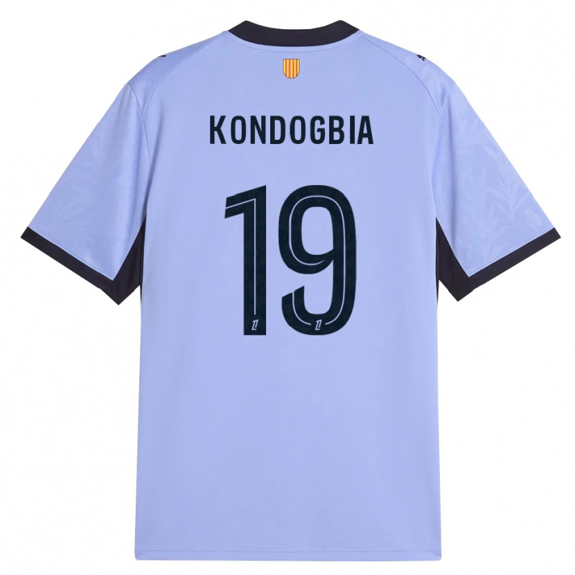 Danxen Niño Camiseta Geoffrey Kondogbia #19 Lavanda Negro Equipación Tercera 2026/27 La Camisa