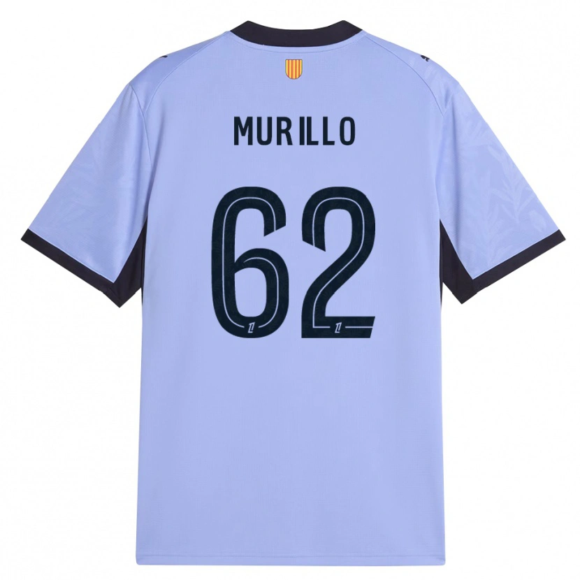 Danxen Niño Camiseta Amir Murillo #62 Lavanda Negro Equipación Tercera 2026/27 La Camisa