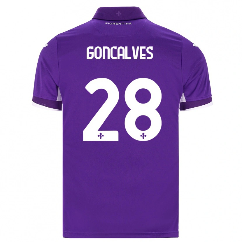 Danxen Hombre Camiseta Pedro Gonçalves #28 Morado Blanco Rosa 1ª Equipación 2026/27 La Camisa