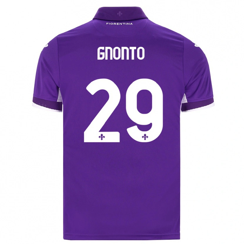Danxen Hombre Camiseta Wilfried Gnonto #29 Morado Blanco Rosa 1ª Equipación 2026/27 La Camisa
