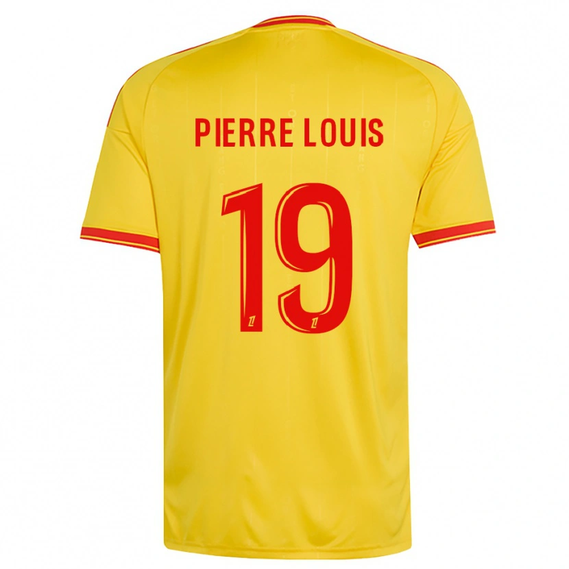 Danxen Hombre Camiseta Dayana Pierre-Louis #19 Oro Naranja Rojo 1ª Equipación 2026/27 La Camisa