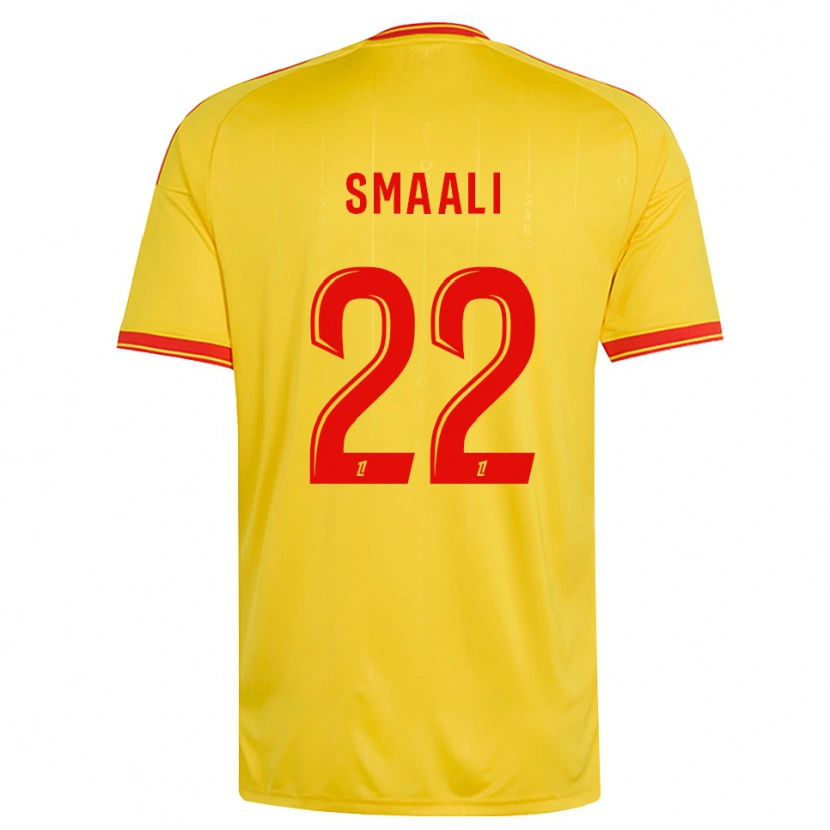 Danxen Hombre Camiseta Emma Smaali #22 Oro Naranja Rojo 1ª Equipación 2026/27 La Camisa