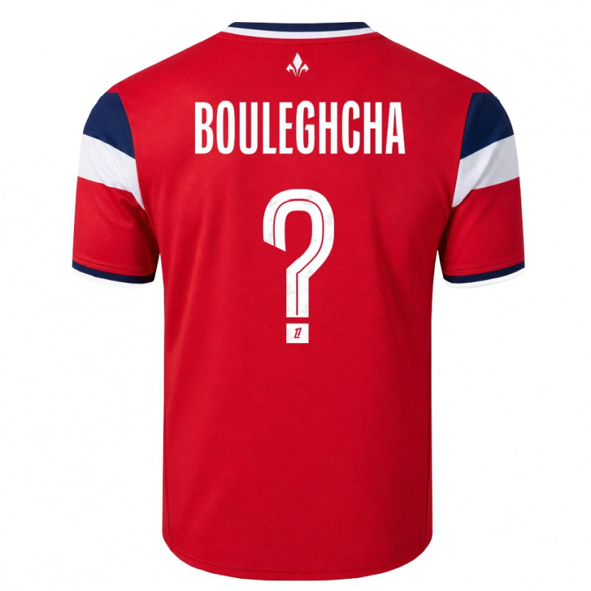 Danxen Hombre Camiseta Ismail Bouleghcha #0 Rojo Blanco Azul Real 1ª Equipación 2026/27 La Camisa