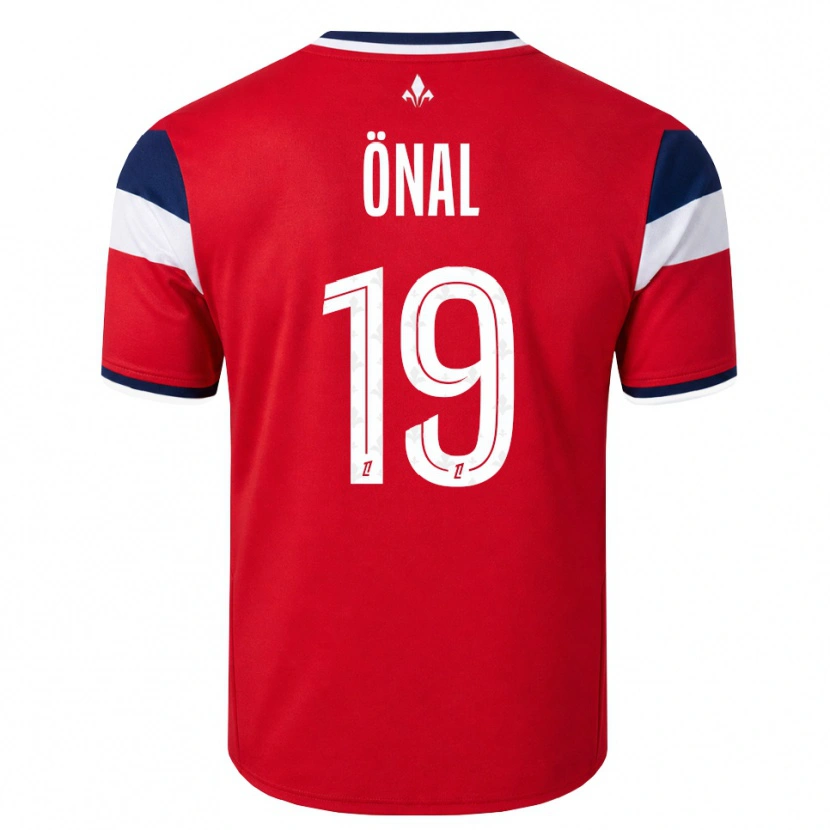 Danxen Hombre Camiseta Başar Önal #19 Rojo Blanco Azul Real 1ª Equipación 2026/27 La Camisa