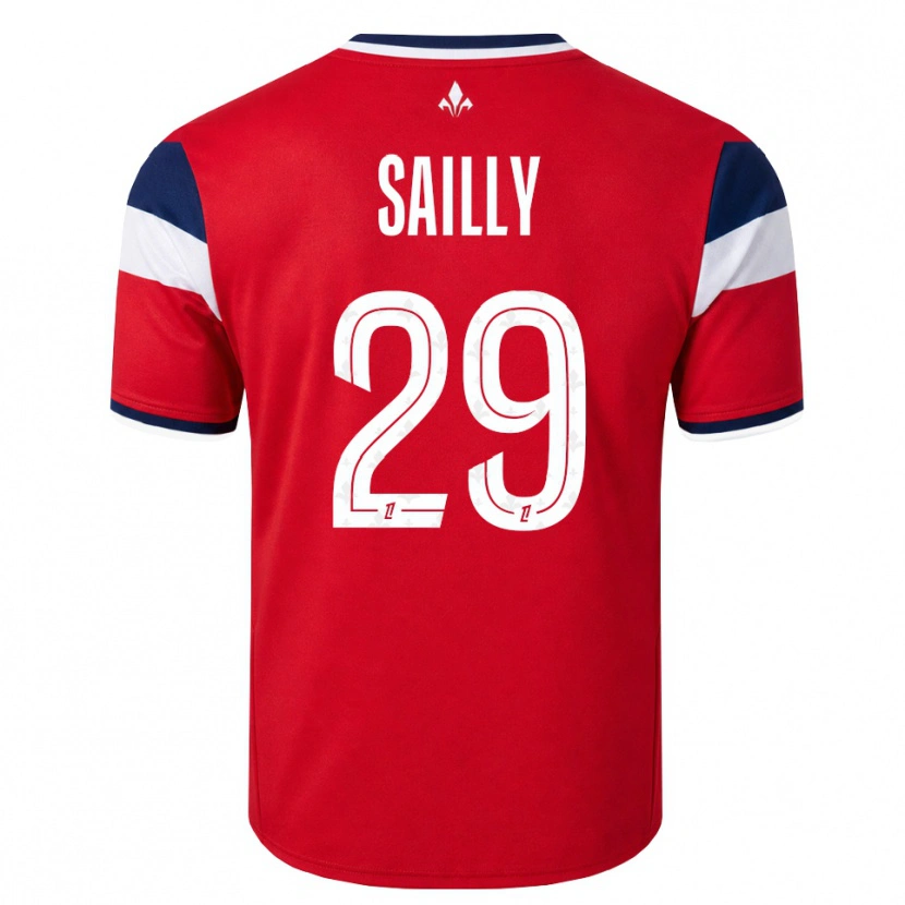 Danxen Hombre Camiseta Charlotte Sailly #29 Rojo Blanco Azul Real 1ª Equipación 2026/27 La Camisa