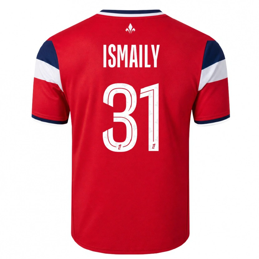 Danxen Hombre Camiseta Ismaily #31 Rojo Blanco Azul Real 1ª Equipación 2026/27 La Camisa