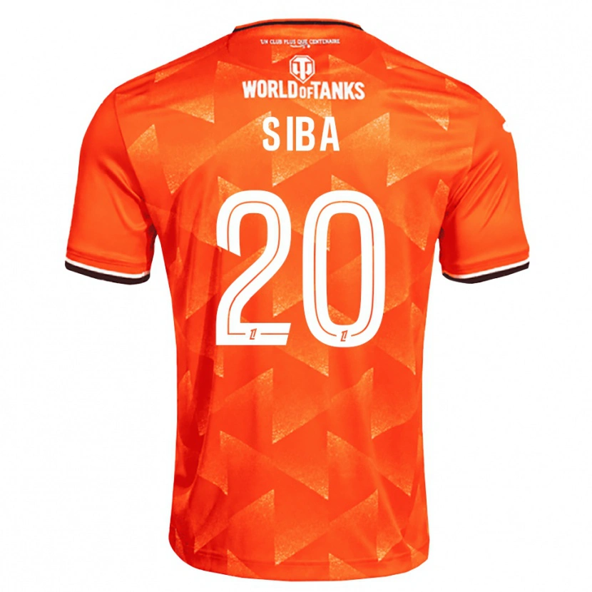 Danxen Hombre Camiseta Stevan Siba #20 Naranja Blanco Negro 1ª Equipación 2026/27 La Camisa
