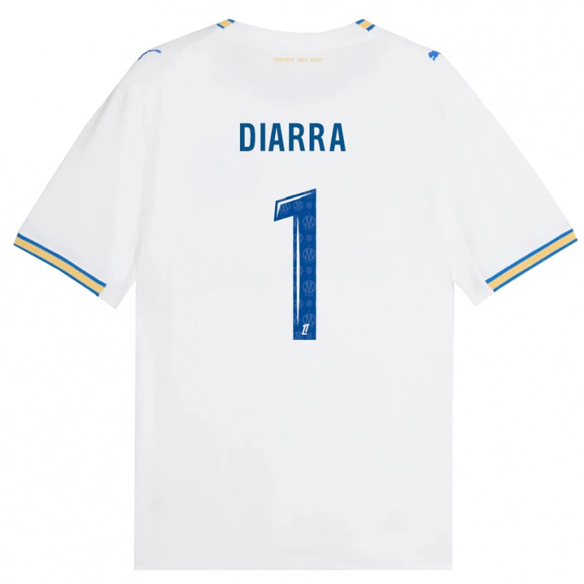 Danxen Hombre Camiseta Cheick Diarra #1 Azul Lanzador Blanco 1ª Equipación 2026/27 La Camisa