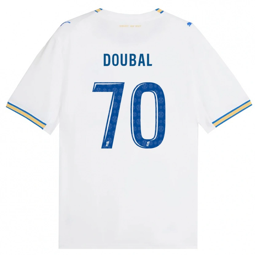 Danxen Hombre Camiseta Anis Doubal #70 Azul Lanzador Blanco 1ª Equipación 2026/27 La Camisa