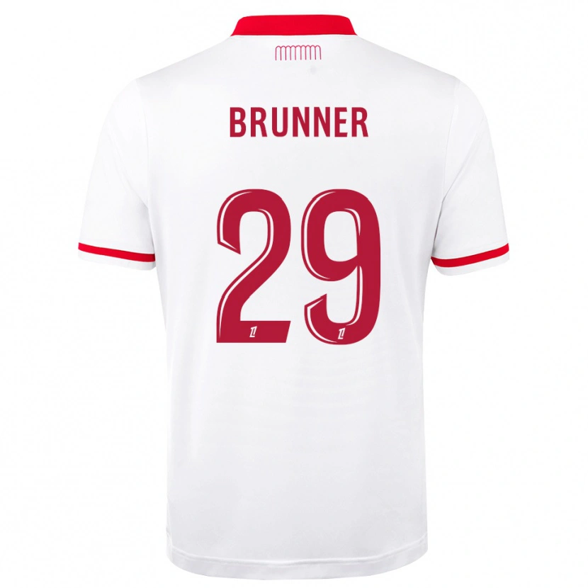 Danxen Hombre Camiseta Paris Brunner #29 Rojo Blanco 1ª Equipación 2026/27 La Camisa